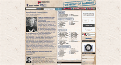 Desktop Screenshot of memoryofnations.eu